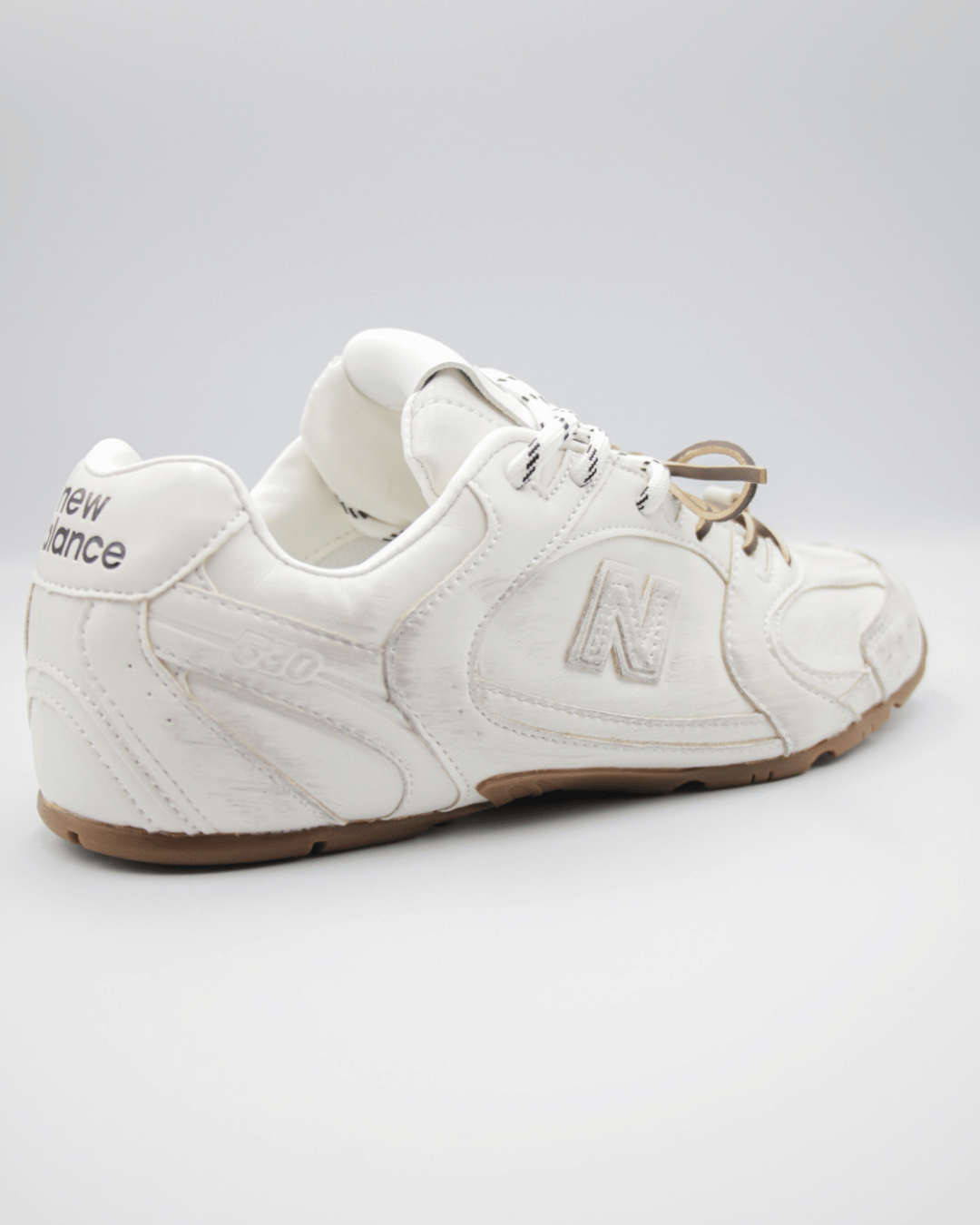 New Balance 530 SL x Miu Miu Nappa Leather Optic White