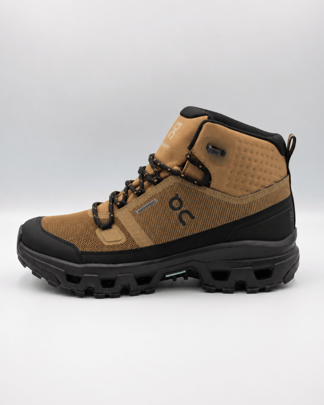 On Cloudrock Mid Waterproof Earth & Black