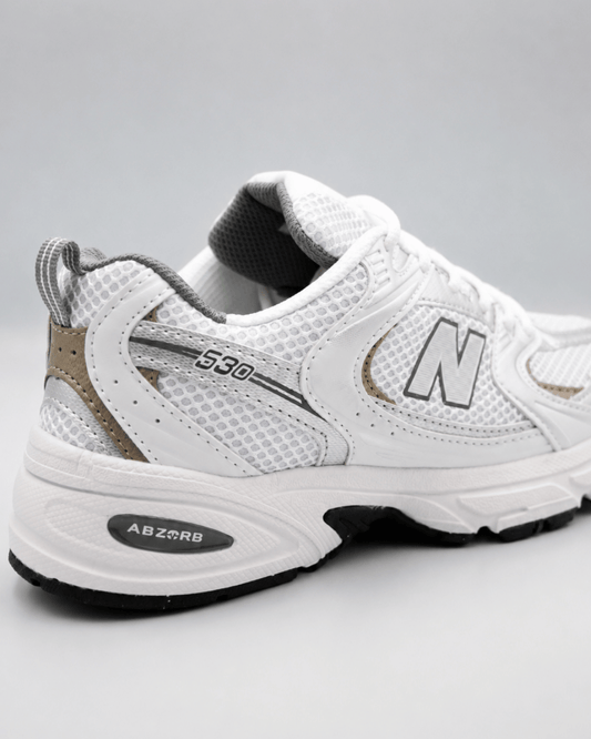 New Balance 530 White & Silver