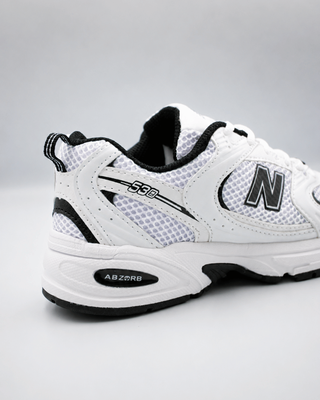 New Balance 530 White & Black