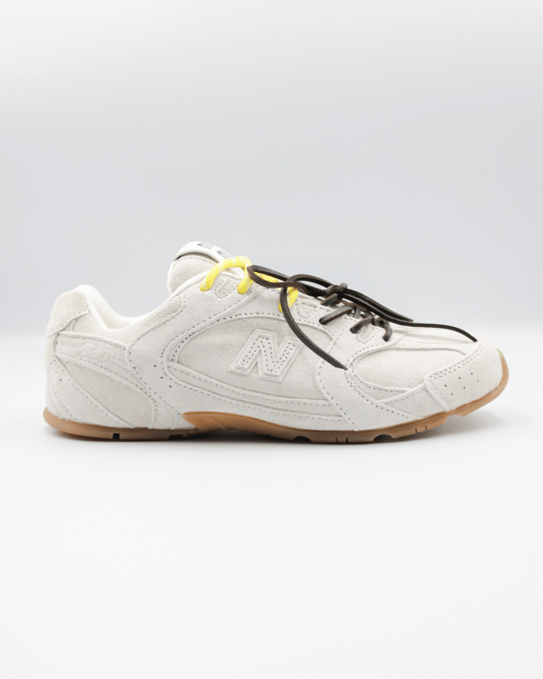 New Balance 530 SL x Miu Miu Suede Ecru