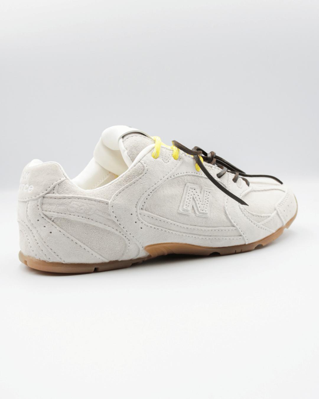 New Balance 530 SL x Miu Miu Suede Ecru