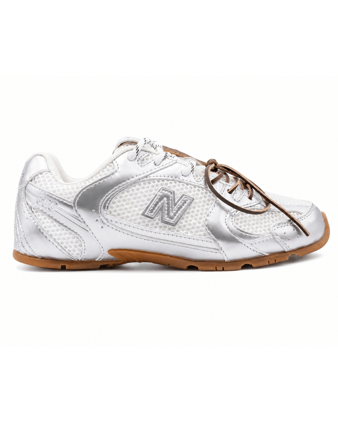 New Balance 530 SL x Miu Miu White/Metallic Silver