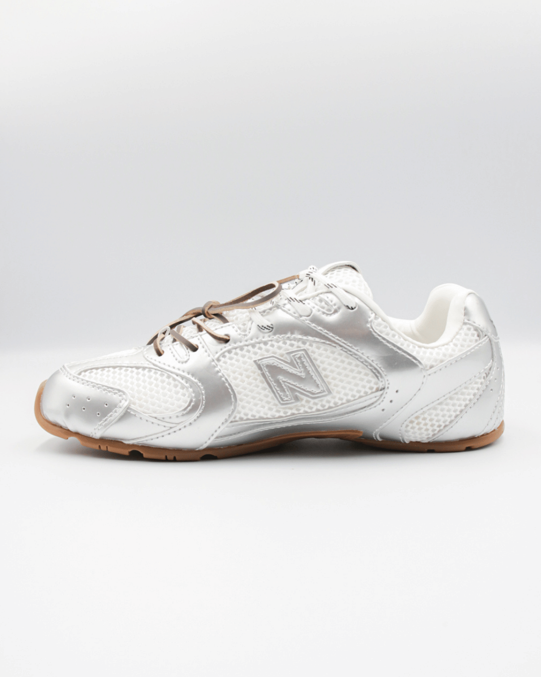 New Balance 530 SL x Miu Miu White/Metallic Silver