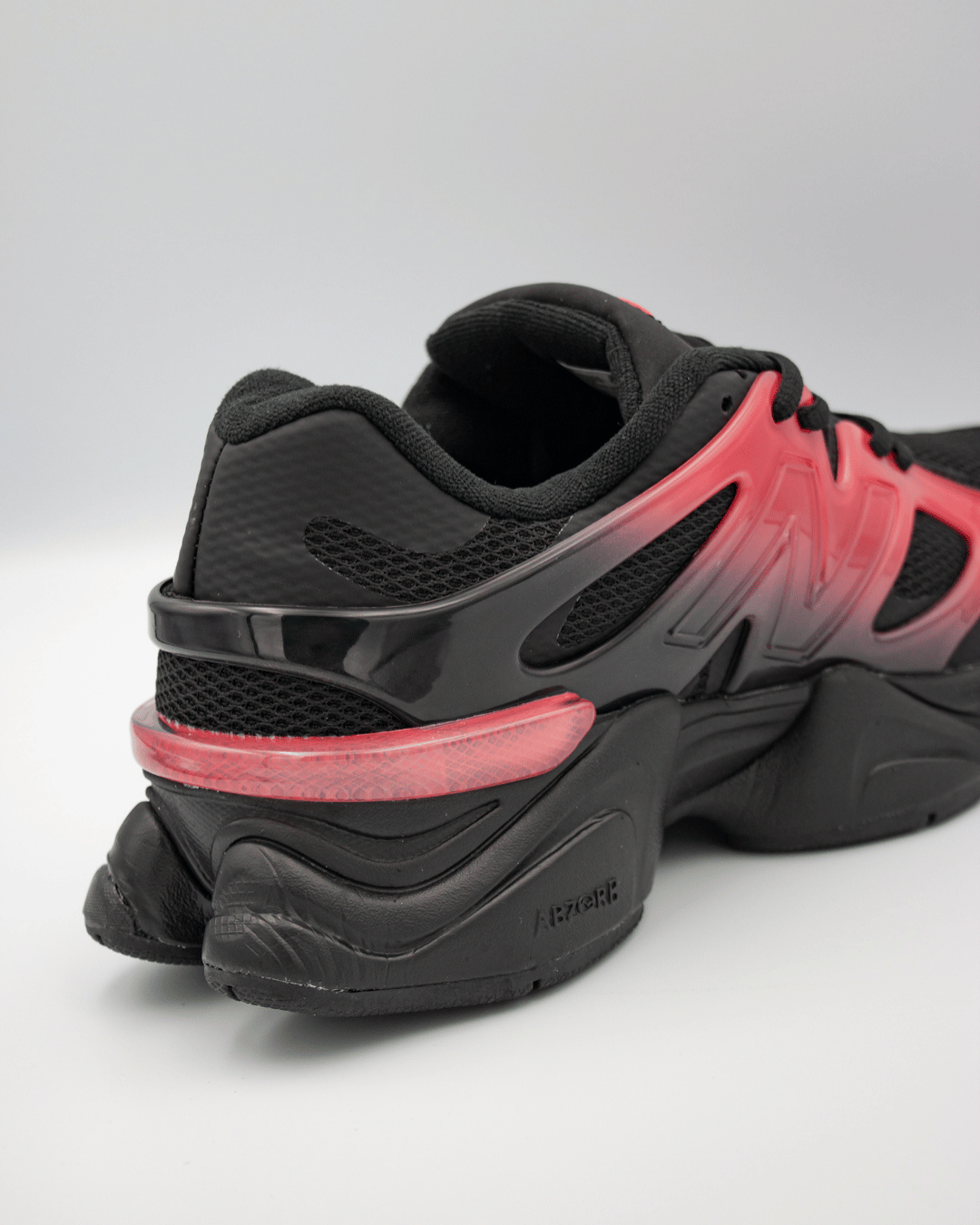 New Balance 9060 X Black Red Gradient