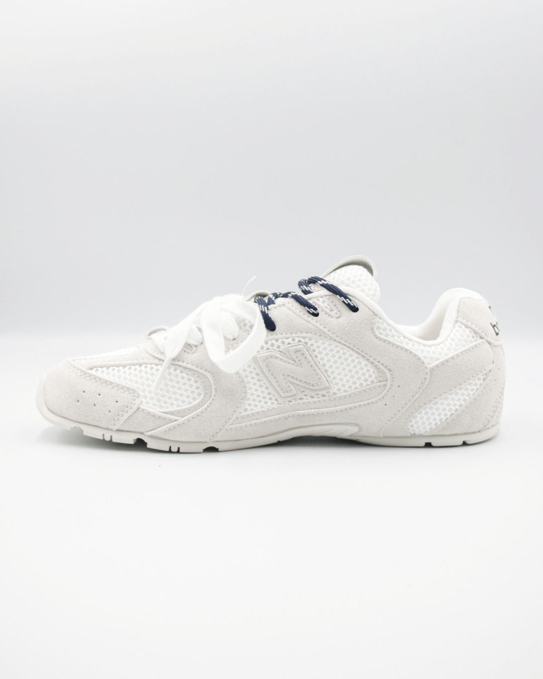 New Balance 530 SL x Miu Miu Suede and Mesh White