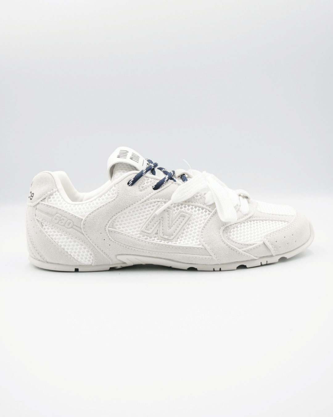 New Balance 530 SL x Miu Miu Suede and Mesh White