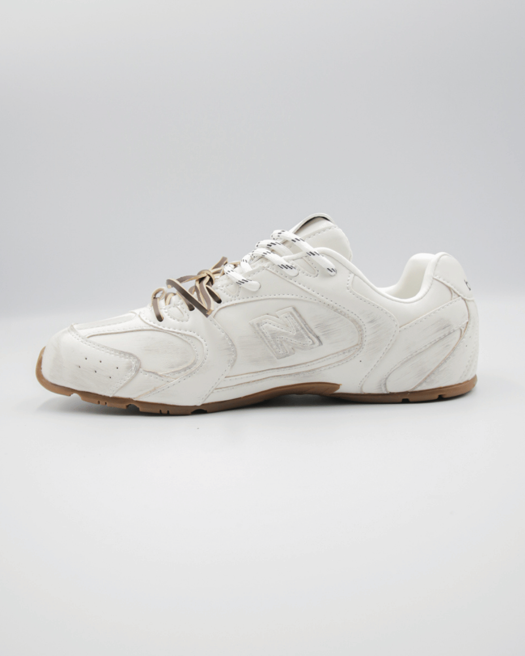 New Balance 530 SL x Miu Miu Nappa Leather Optic White
