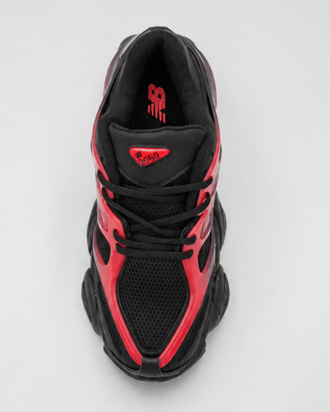 New Balance 9060 X Black Red Gradient