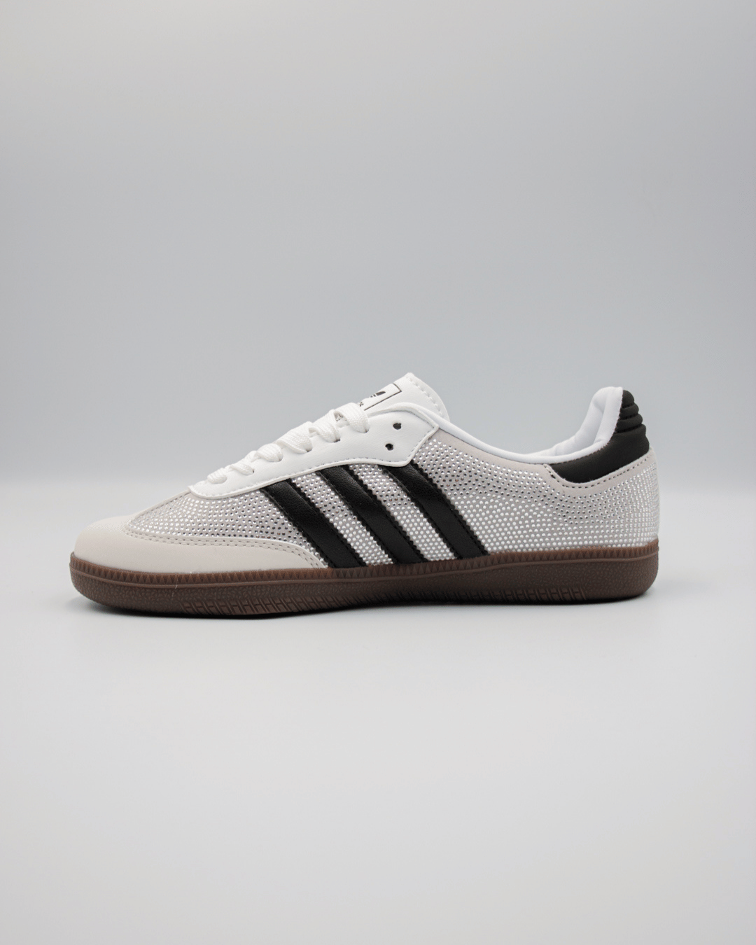 Adidas Samba OG Rhinestone Crystal White Silver