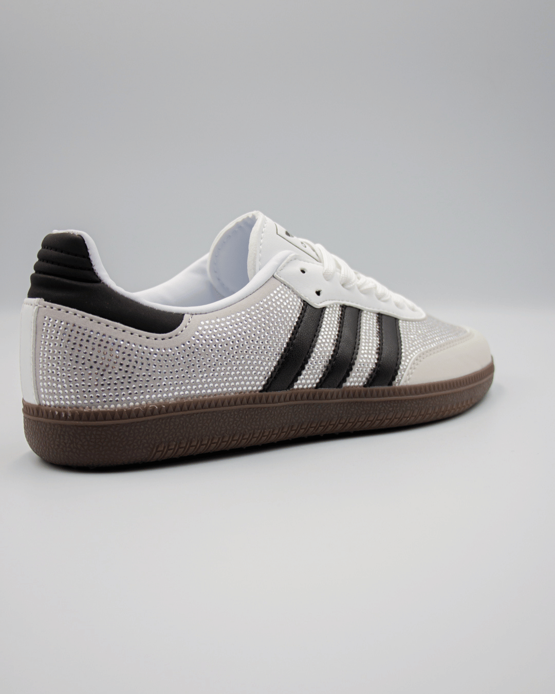 Adidas Samba OG Rhinestone Crystal White Silver