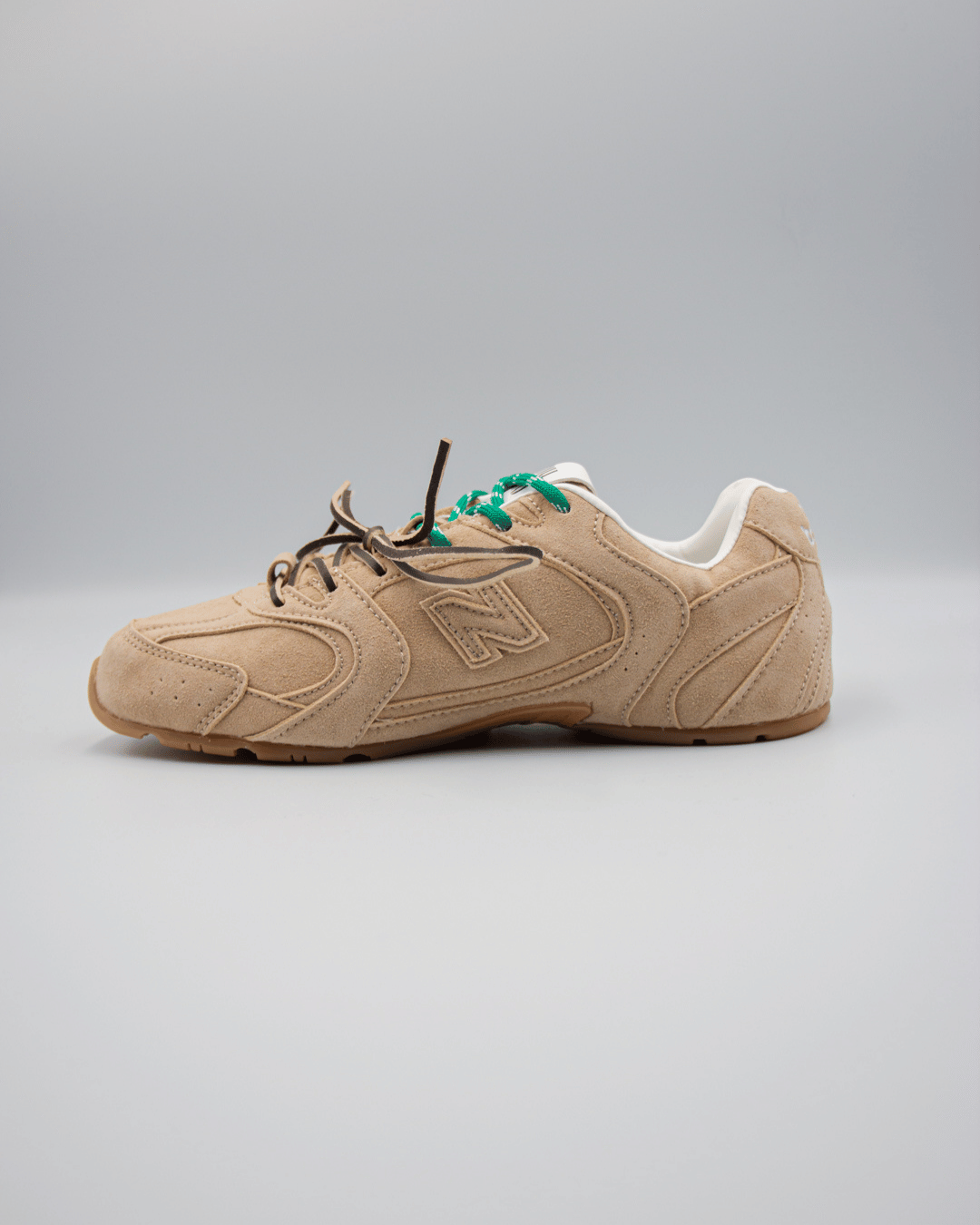 New Balance 530 SL x Miu Miu Suede Beige
