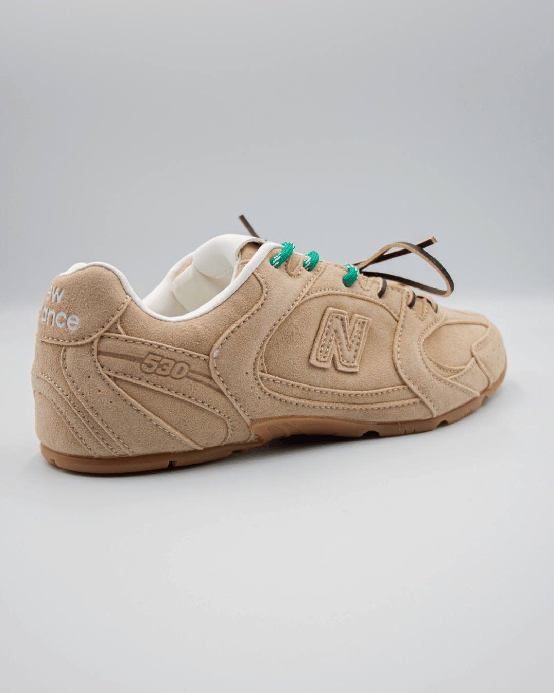 New Balance 530 SL x Miu Miu Suede Beige