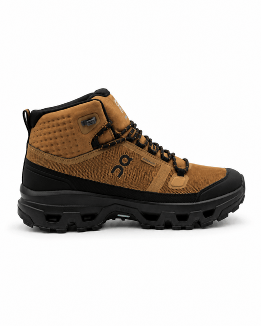 On Cloudrock Mid Waterproof Earth & Black