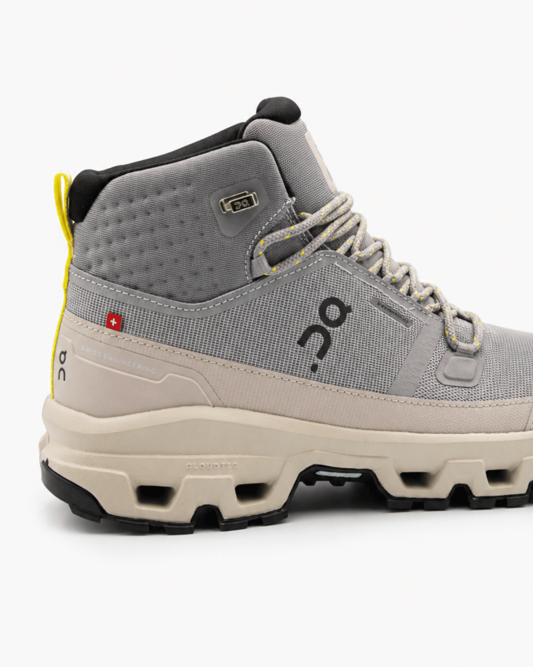 On Cloudrock Mid Waterproof Glacier/Alloy
