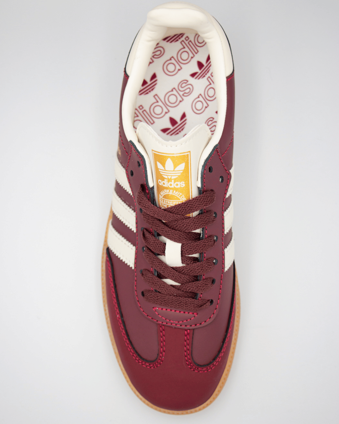 Adidas Samba OG Maroon Cloud White Granate Retro