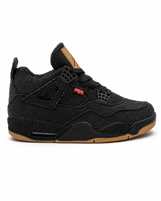 Jordan 4 Retro x Levi's Black Denim