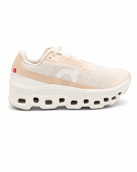 On Cloudmonster Sand/Pearl Pink