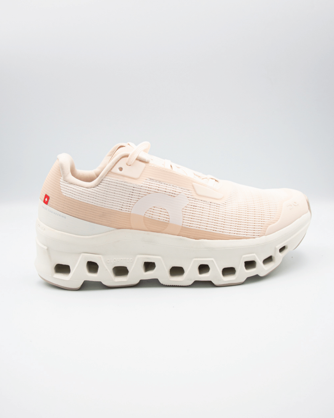 On Cloudmonster Sand/Pearl Pink