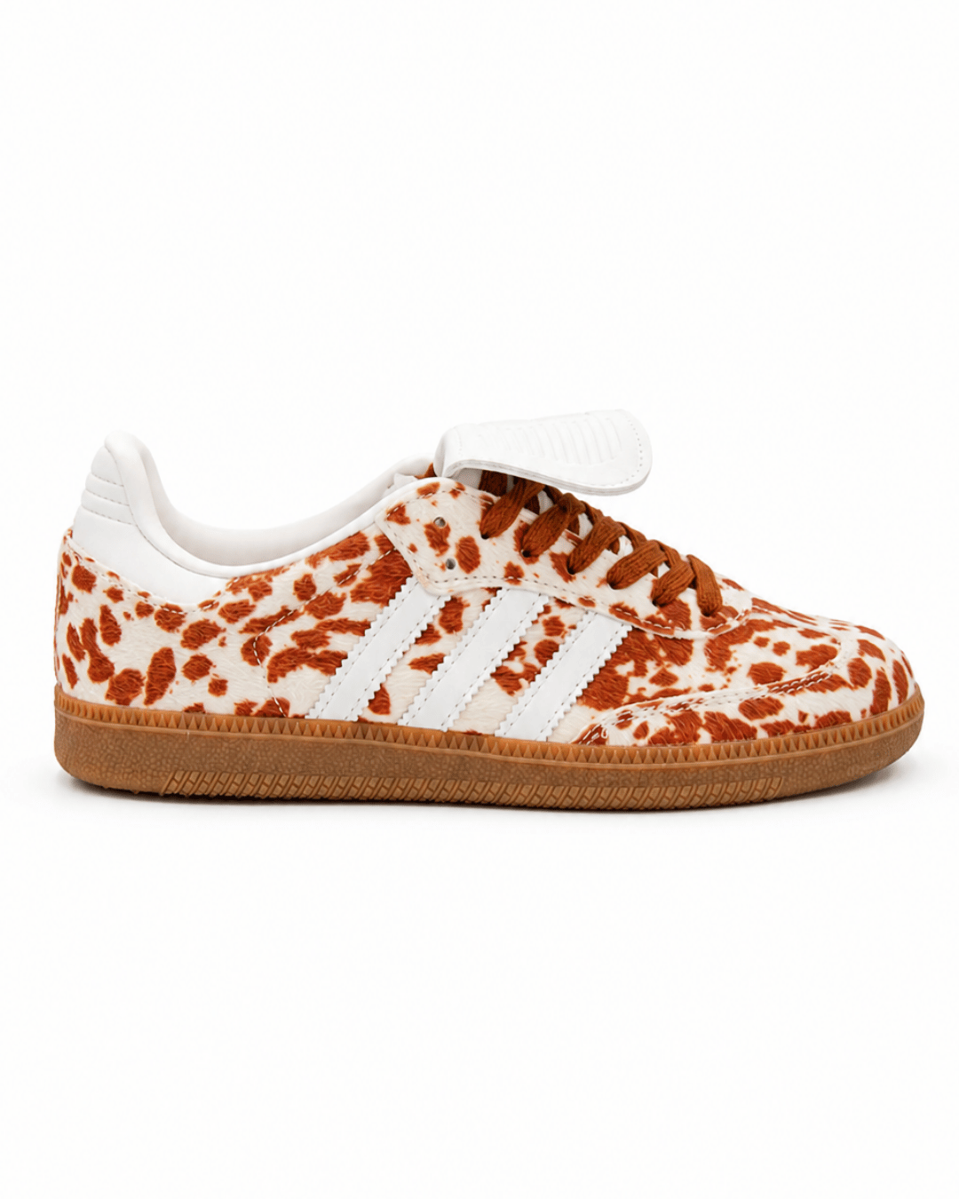Adidas Samba LT "Cow Print" (Brown & White)