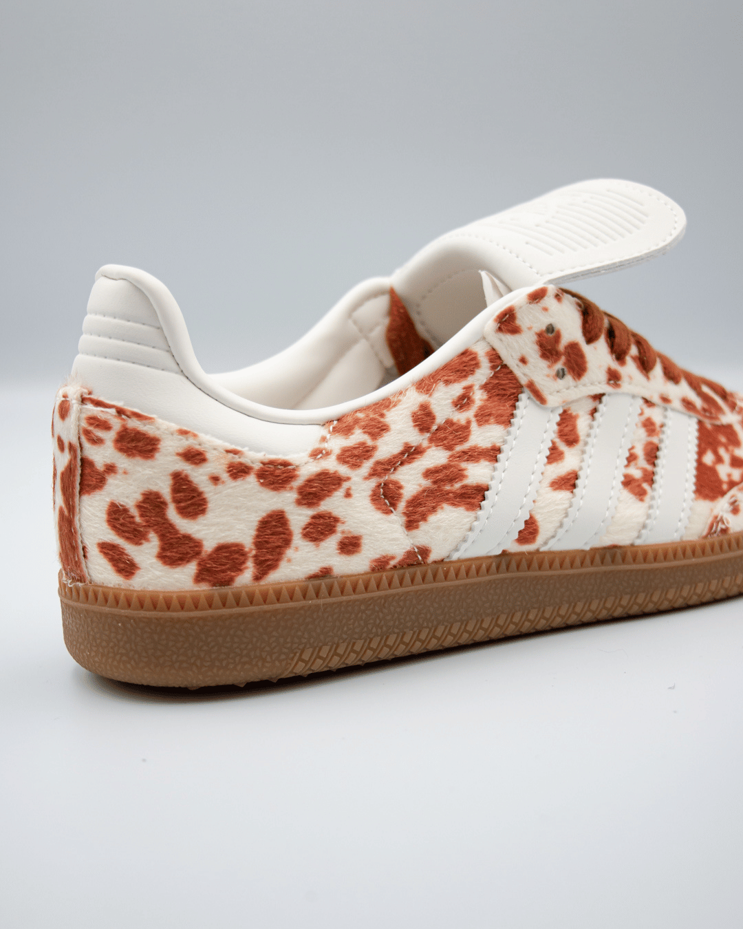 Adidas Samba LT "Cow Print" (Brown & White)