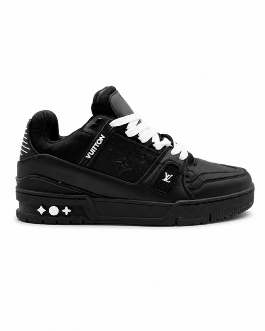 Louis Vuitton LV Trainer Black Embossed Monogram