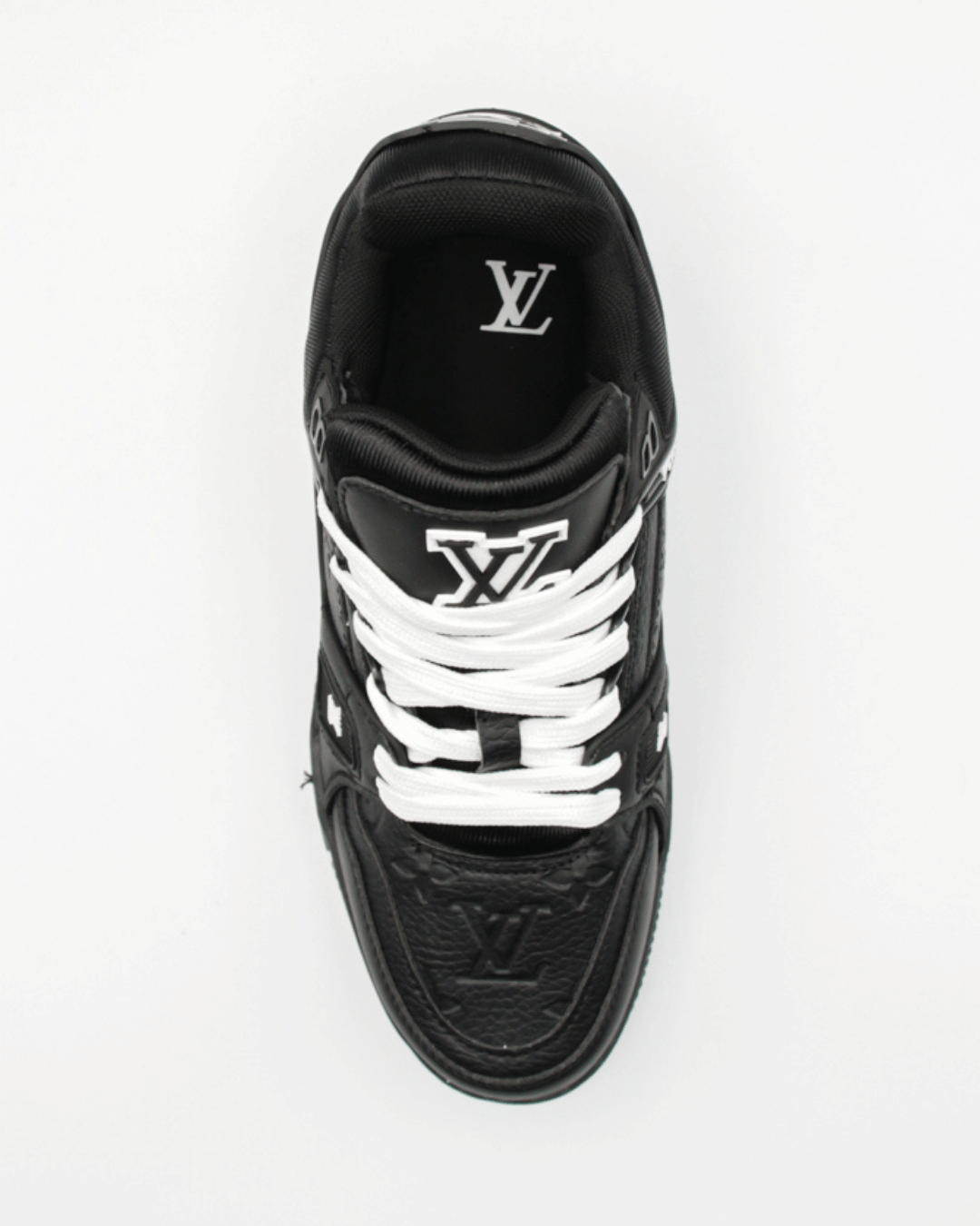 Louis Vuitton LV Trainer Black Embossed Monogram