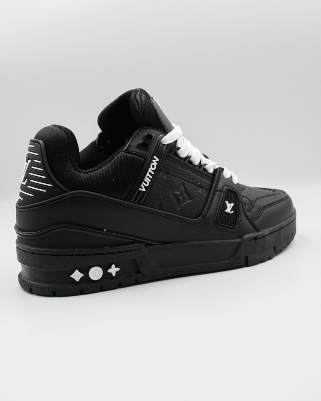 Louis Vuitton LV Trainer Black Embossed Monogram