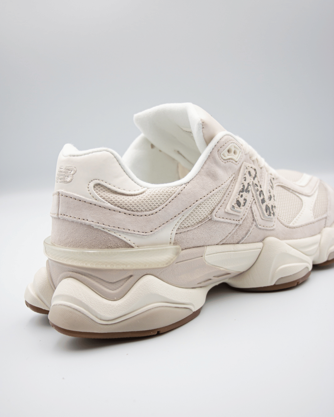 New Balance 9060 Sea Salt Leopard Print