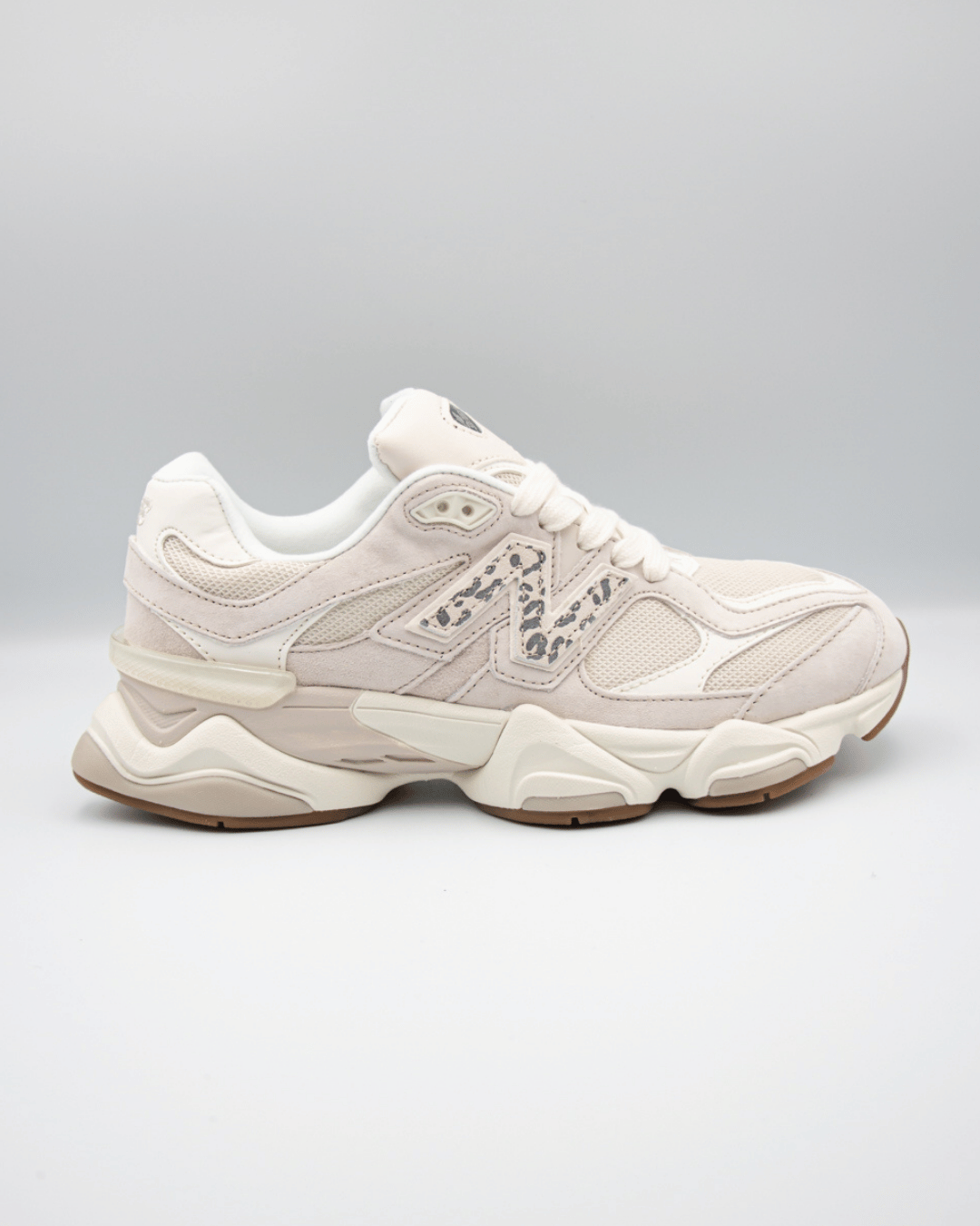 New Balance 9060 Sea Salt Leopard Print
