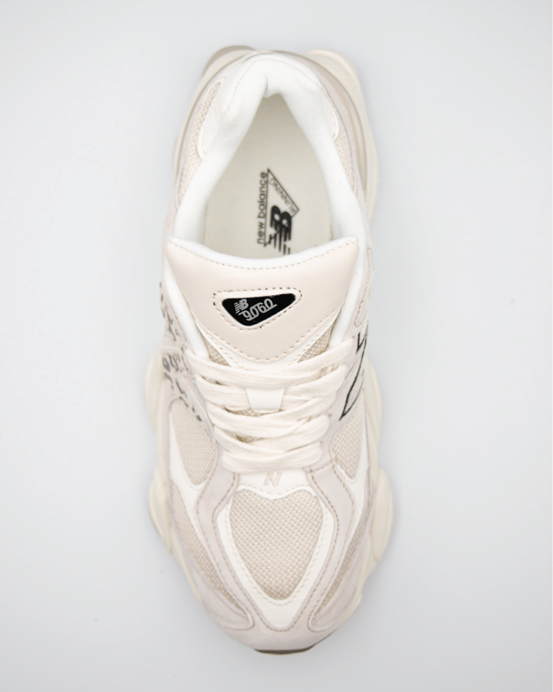 New Balance 9060 Sea Salt Leopard Print